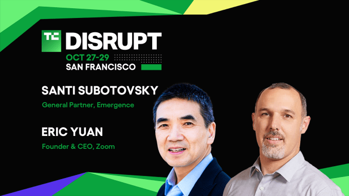 TechCrunch Disrupt 2025 Eric Yuan Santi Subotovsky